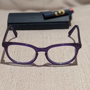 Warby parker walker frames in marina blue